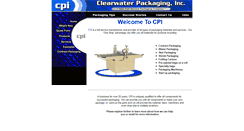 Desktop Screenshot of clearwaterpackaging.com